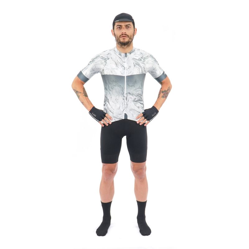 Camisa-manga-corta-Vincitore-Griggio-para-hombre
