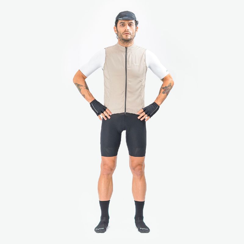 Chaleco-de-Hombre-Ciclismo-Vivace-Beige