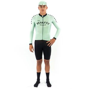 Camisa De Ciclismo Para Hombre Peugeot Mint