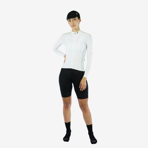 Camisa Deportiva De Ciclismo Para Mujer Purezza Blanco